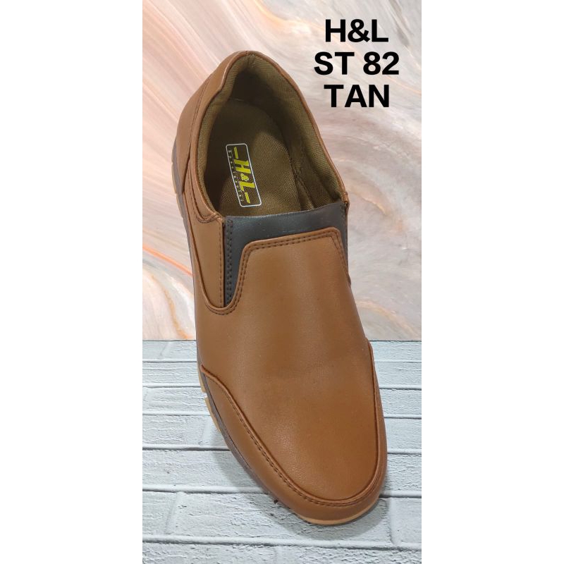 sepatu cowok, sepatu pria, casual dan formal bahan kulit H&L