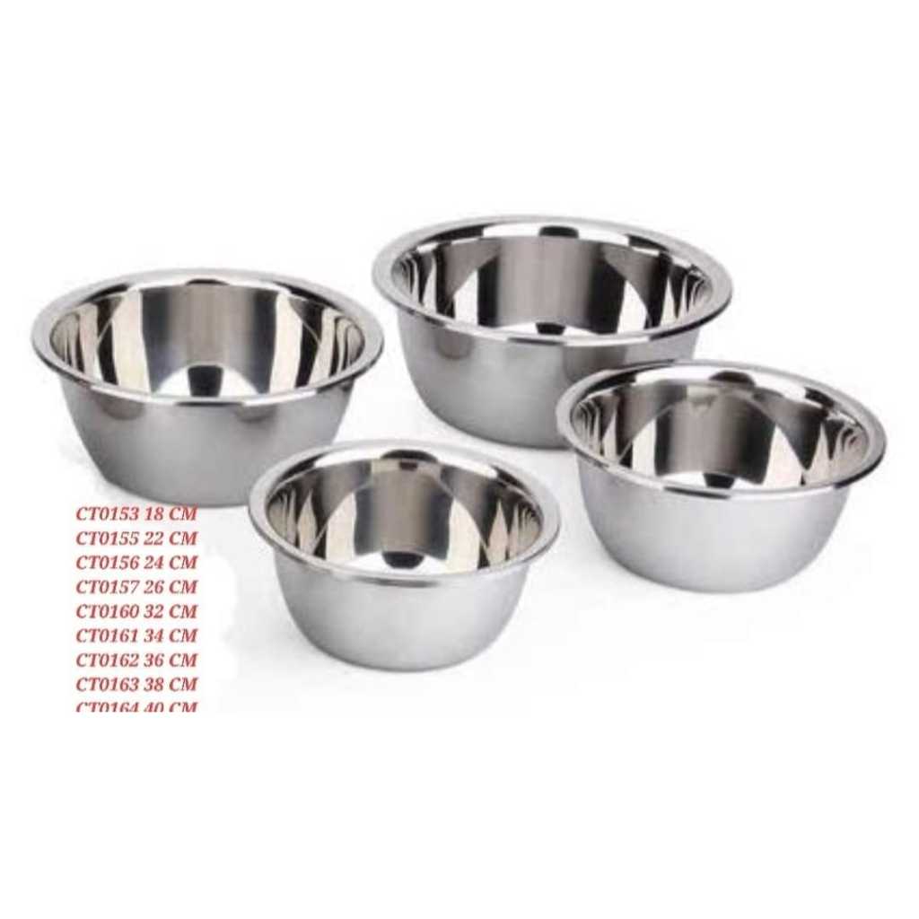 HATAYASHOP-BASKOM STAINLESS TEBAL/ BASKOM DALAM STAINLESS/BASKOM MURAH MERIAH/BASKOM BAGUS/ BASKOM