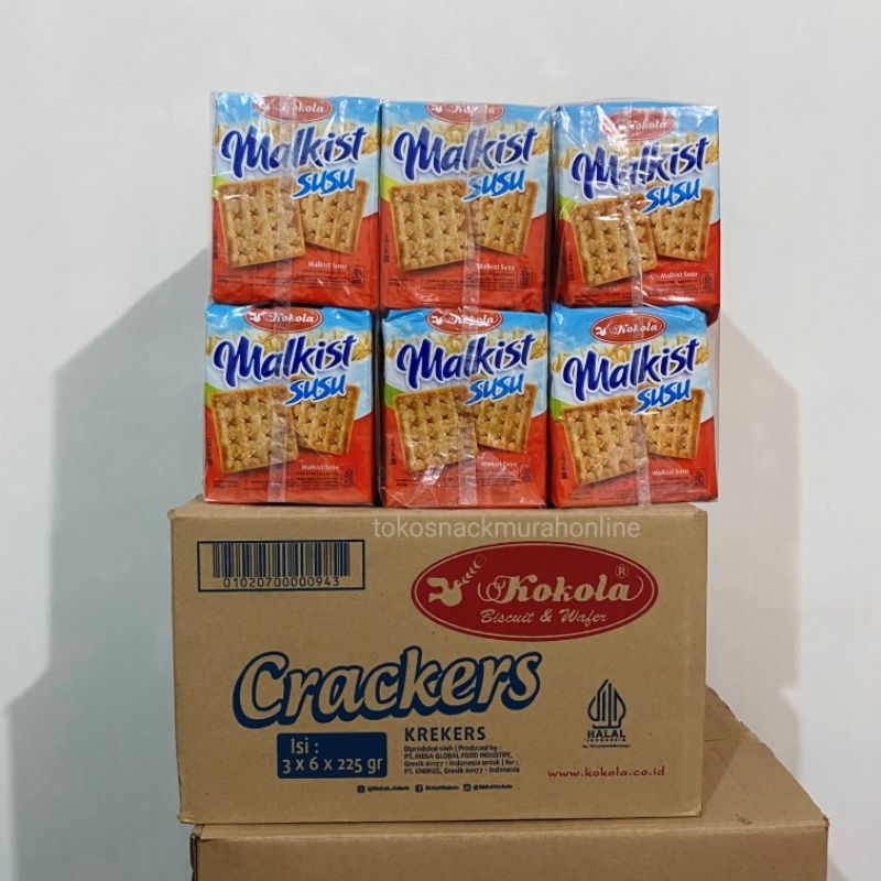 

MALKIST CRACKERS KOKOLA [DOS]