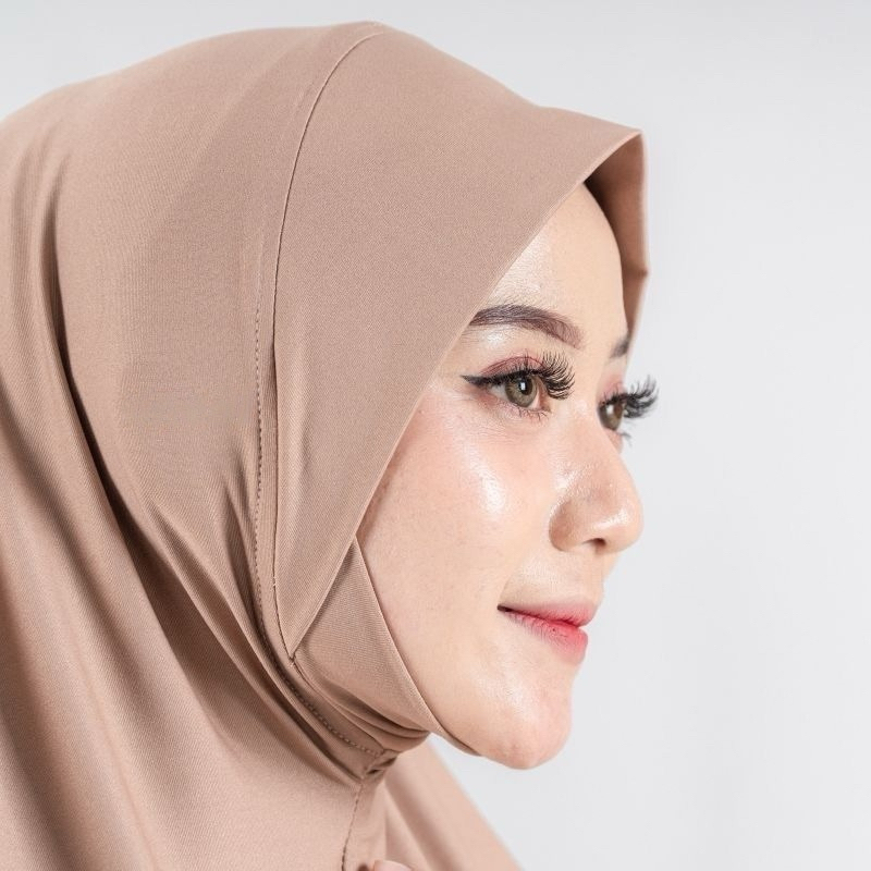 HIJAB INSTAN DAGU MALAYSIA JERSEY PREMIUM / BERGO DAGU INSTAN Size M / HIJAB DAGU TERBARU