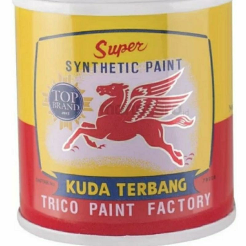 Cat Kuda Terbang Merah Kecil