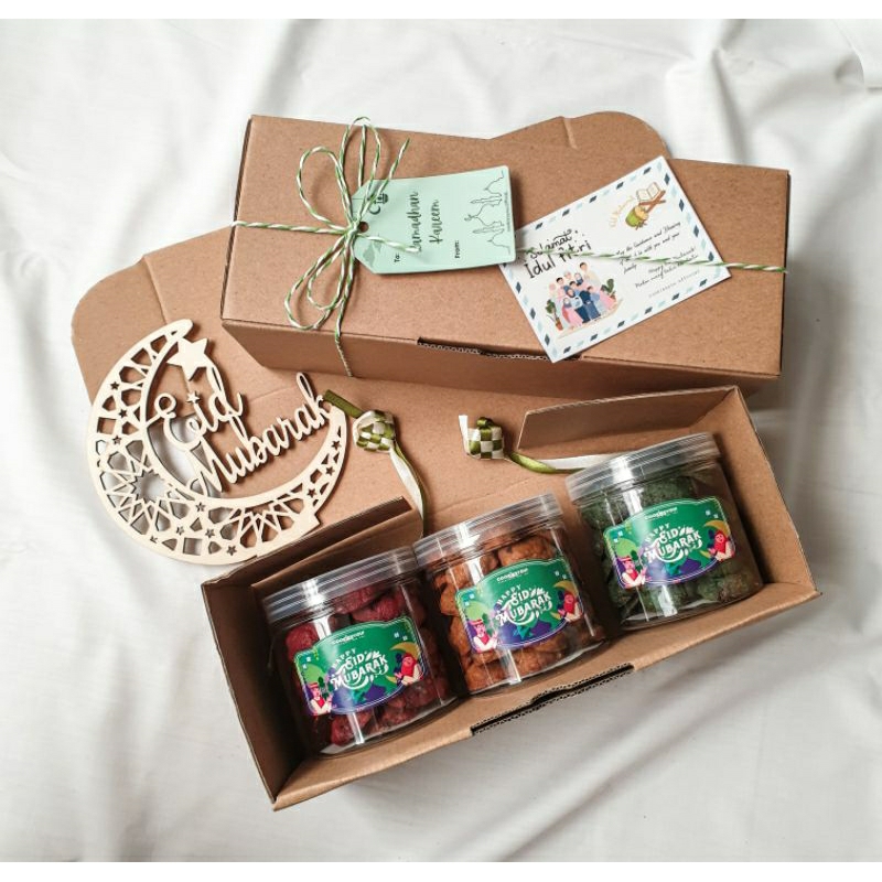 

Mini Cookies Eid Mubarak Special Hampers | Box of 3