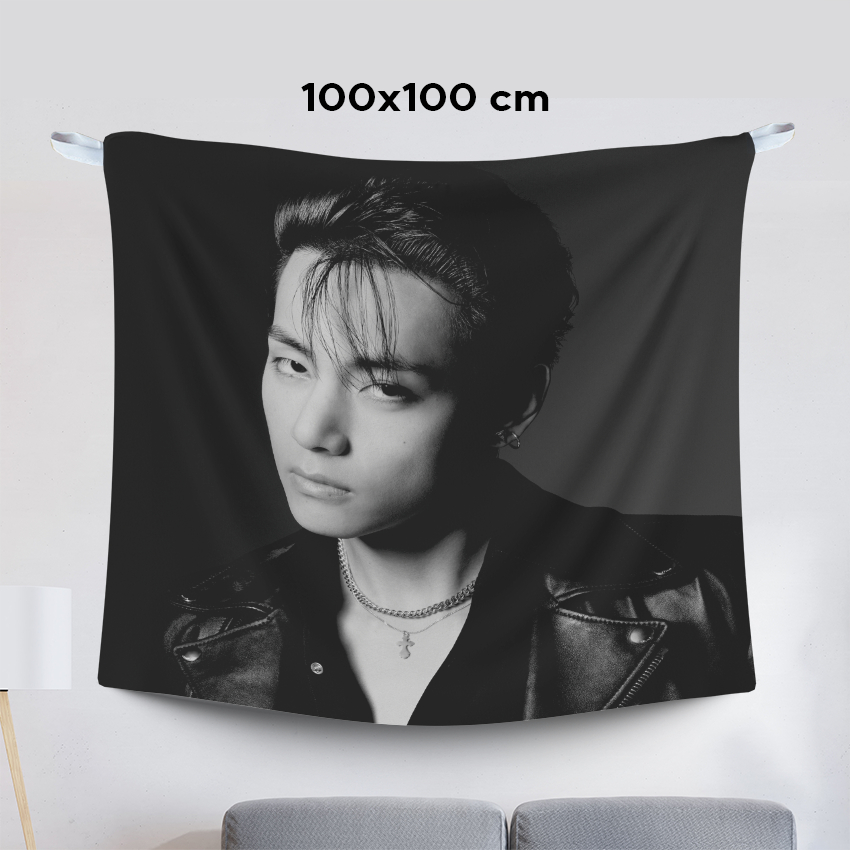 POSTER KAIN TAPESTRY KIM TAEHYUNG V BTS PHOTOSHOOT CELINE