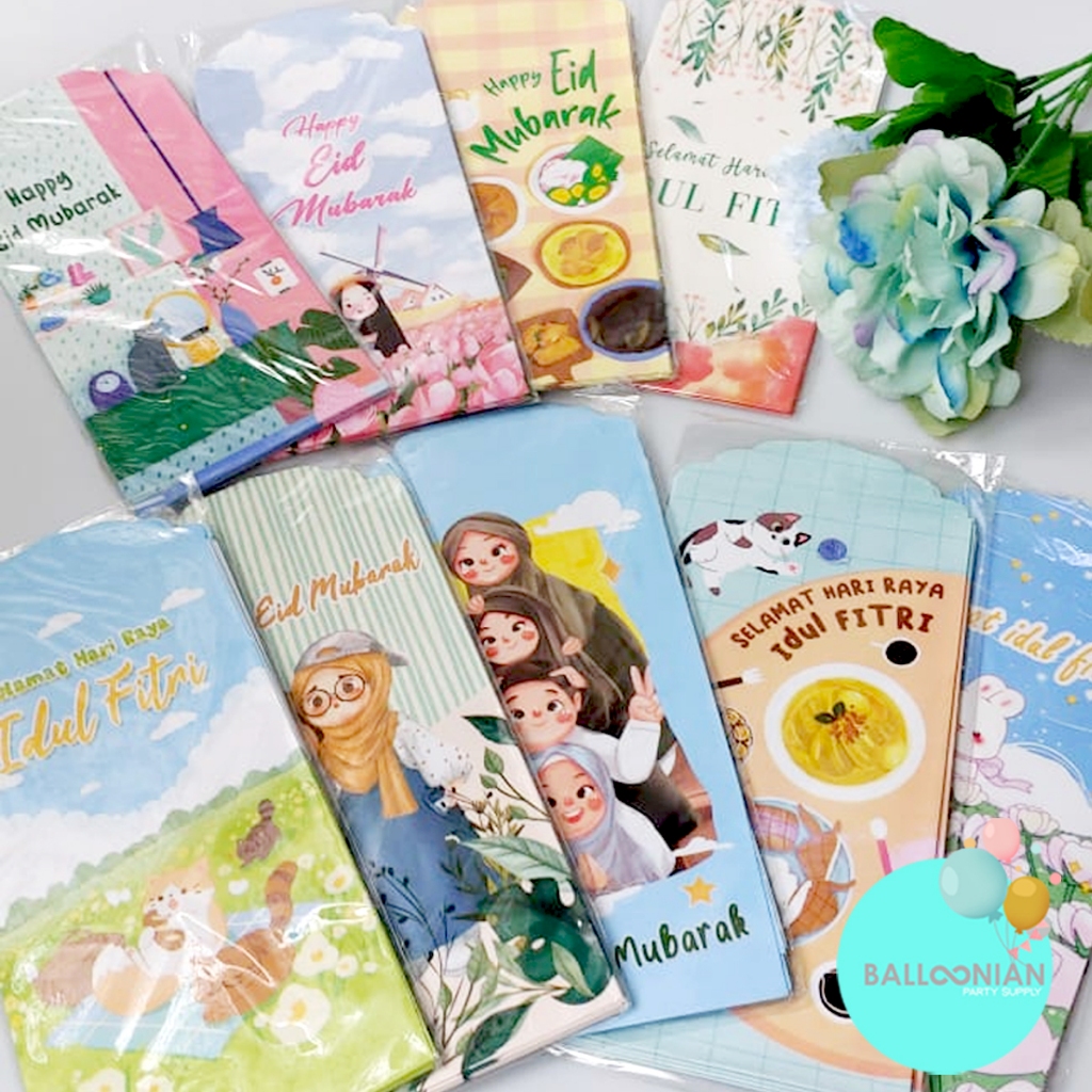 

Amplop Lebaran Resmi Ukuran L isi 8pcs kode 16-30/Dewasa/Angpao Lebaran/Ramadhan/Idul Fitri