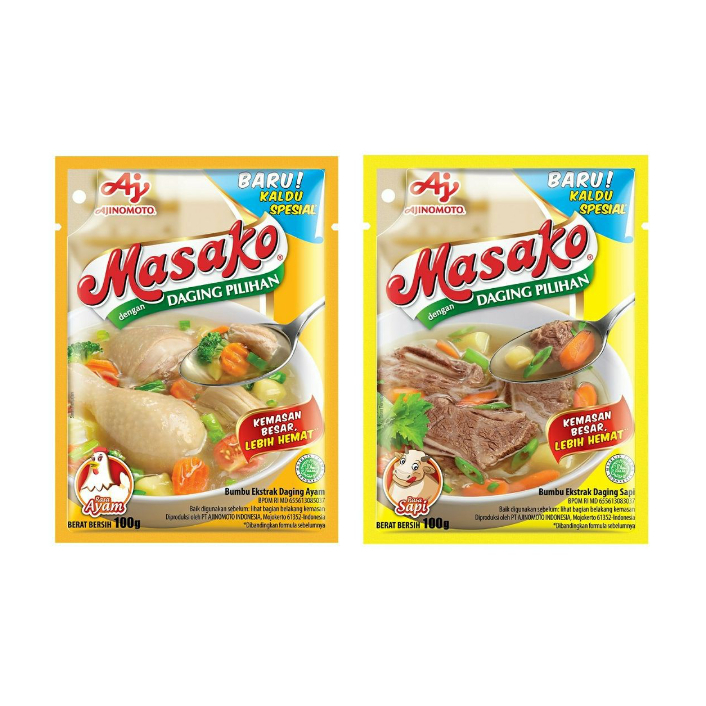 

MASAKO AYAM & SAPI 100gr