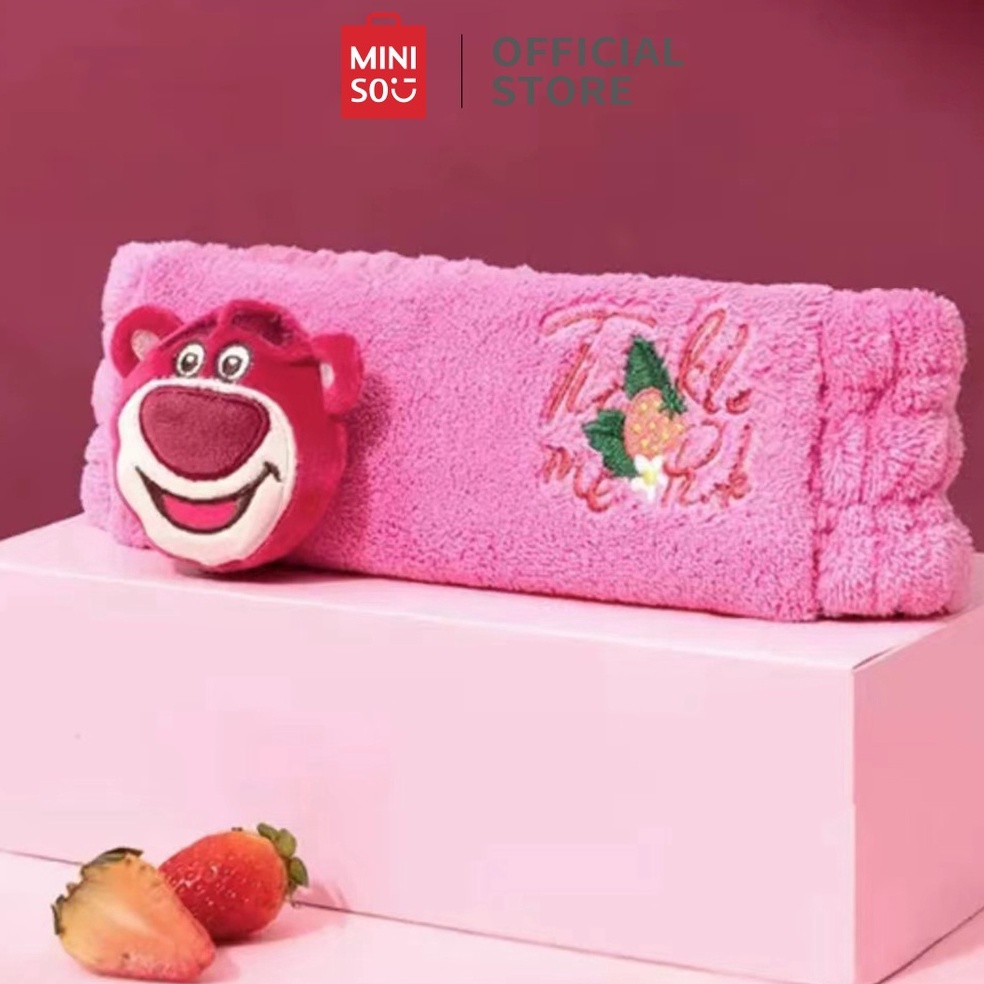 Harga Murah MINISO Headband Seri Lotso Bando Bandana Facial Rambut Handuk Bando