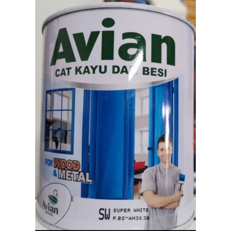 Cat Avian Warna 1kg/Cat Minyak Avian/Cat serba Kilap/Cat Minyak Serbaguna