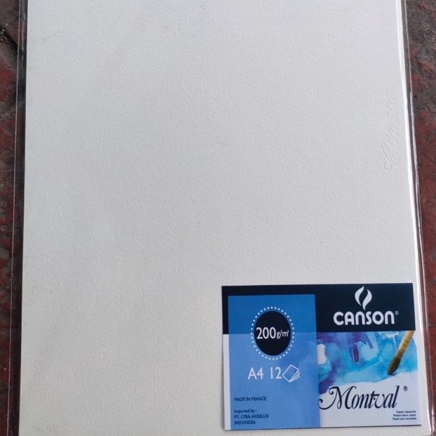 

Miliki Water color paper montval 2 gsm canson isi 12 ukuran a4 9Z9