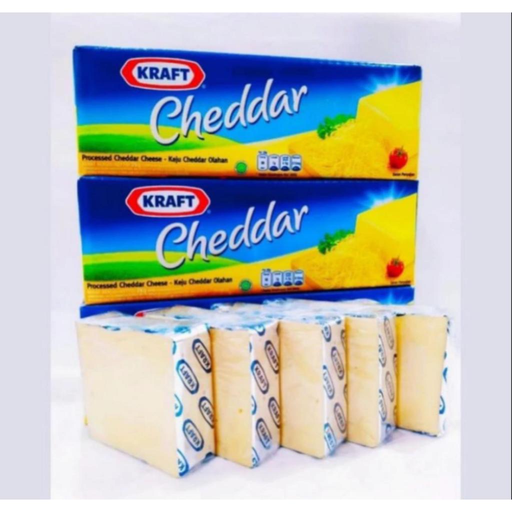 

Keju Kraft Chedar 2Kg, Packaging 250 Gr