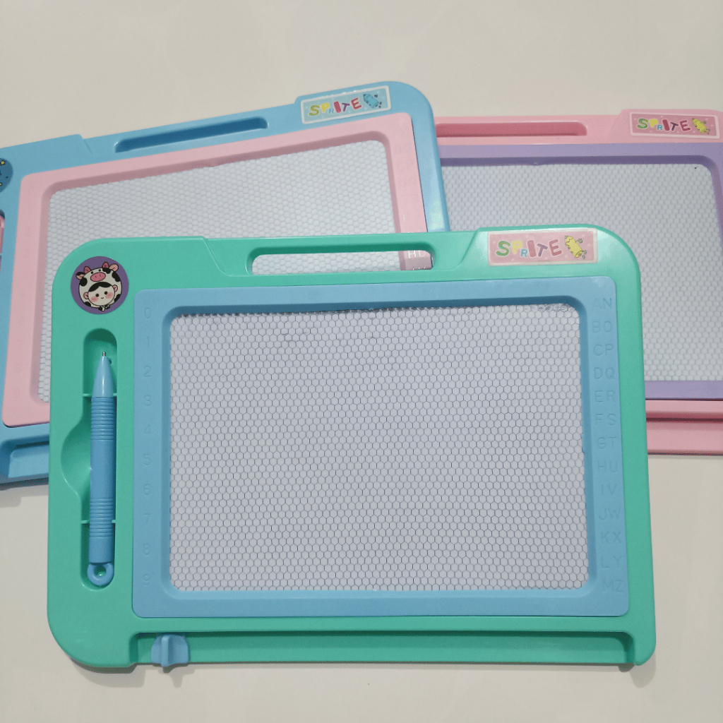 

Papan Gambar anak pintar /Meja lukis Belajar Anak Gambar Magnetik Portable Anak Lukisan Seni Mewarnai - Papan Gambar anak pintar 10 pcs