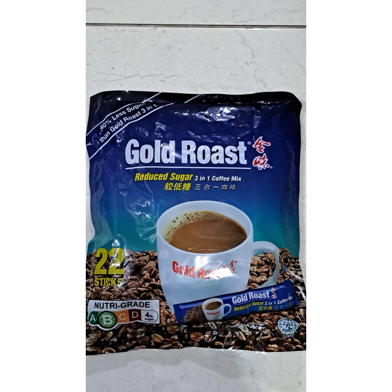 

GOLD ROAST REDUCED SUGAR 3in1 COFFEE MIX