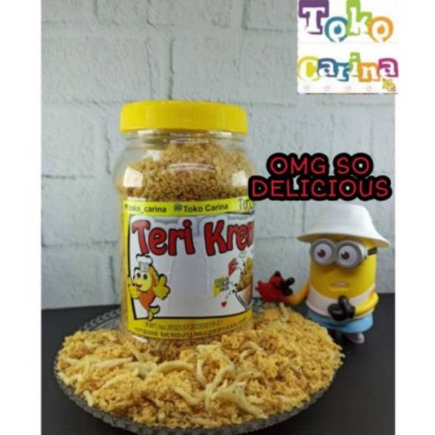 

Kekinian PROMO LEBARAN TERI KREMES NO MSG ENAK GURIH Kemasan 1 gr 6V6