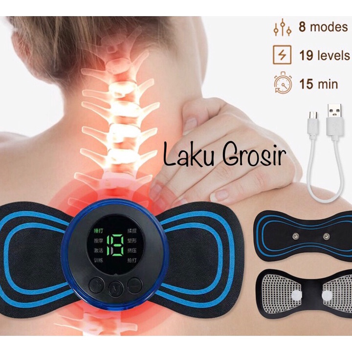 Potongan COD Alat terapi pijat mini kupu kupu Elektrik