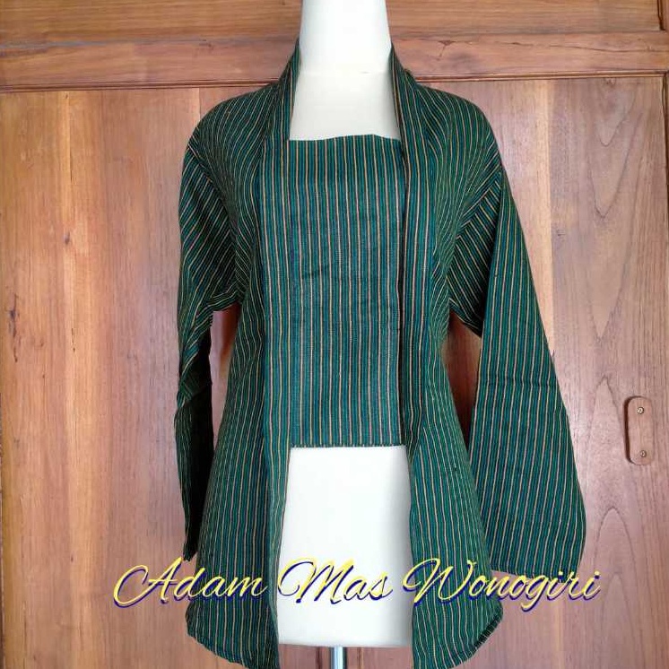 Motif Terkini KEBAYA LURIK JAWA BAJU ADAT JAWA BAJU ATASAN LURIK JAWA SURJAN LURIK DEWASA BAJU TRADI