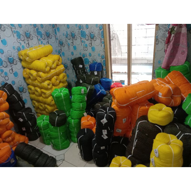 

Tali tambang 4mm Per roll Murah Warna Lengkap