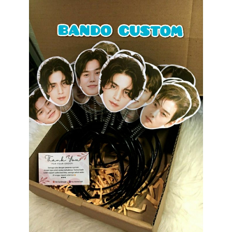 TERMURAH  BANDO TUING TUING CUSTOM FOTO BANDO TUING TUING  LED CUSTOM FOTO BANDO KPOP BANDO TUING TU