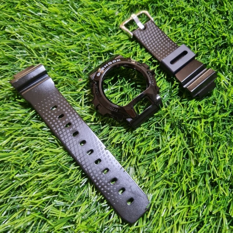 BNB BEZEL N STRAP GSHOCK G-SHOCK DW6900 DW-6900 DW6600 HITAM MOTIF