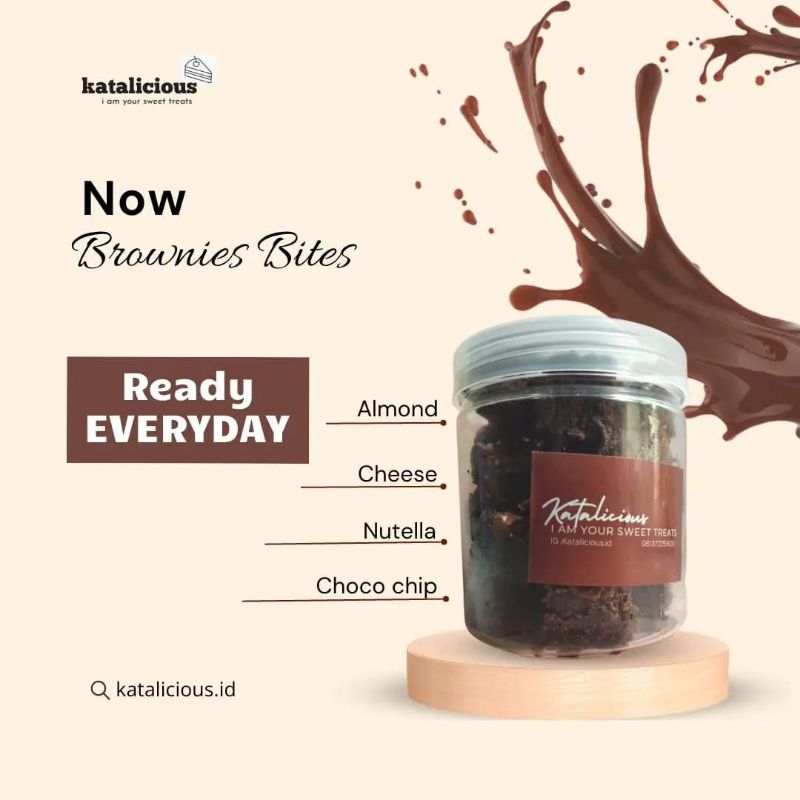 

Brownies in jar