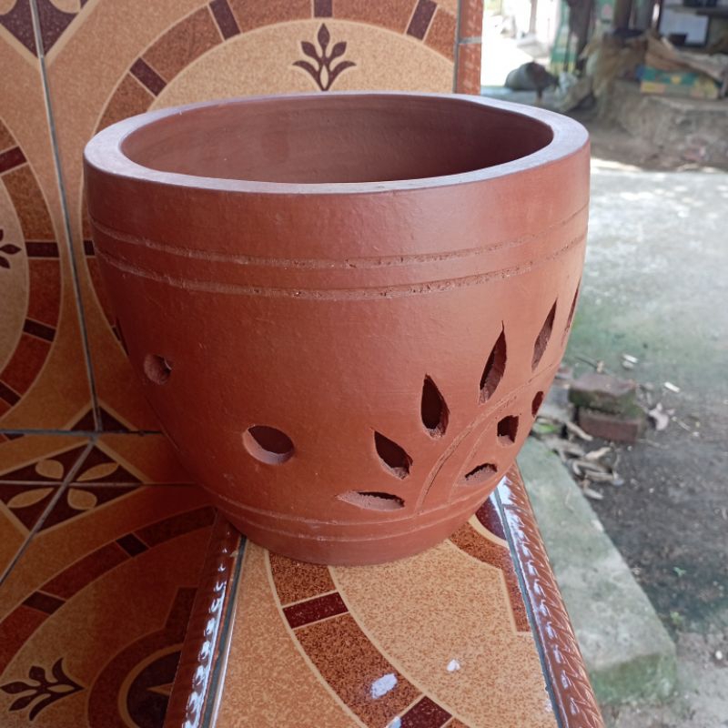 Pot Gerabah tanah liat