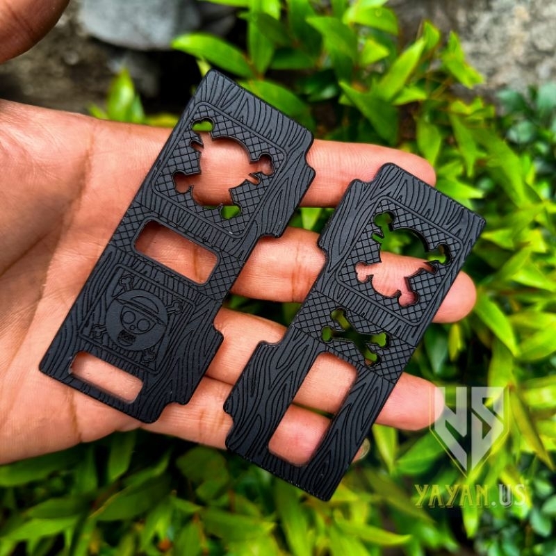

kill lite panel acrylic black matte one piece topografi pattern