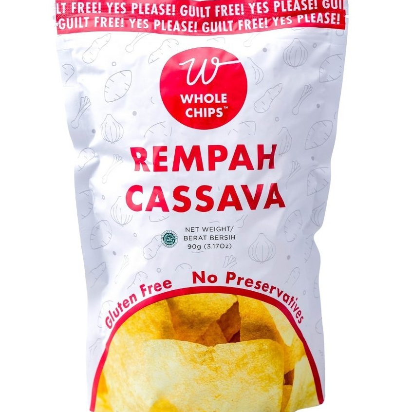 

Whole Chips Kerupuk Umbi Berbagai Rasa 90 gr / Ubi kuning / Ubi Unggu/ Singkong Umbi