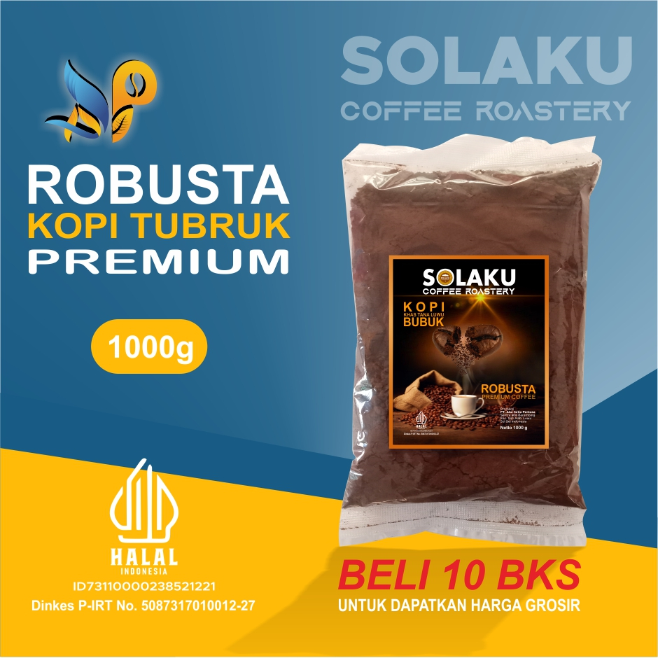 

KOPI SOLAKU [ ROBUSTA [ TUBRUK [ TANA LUWU [ SULAWESI [ 1KG