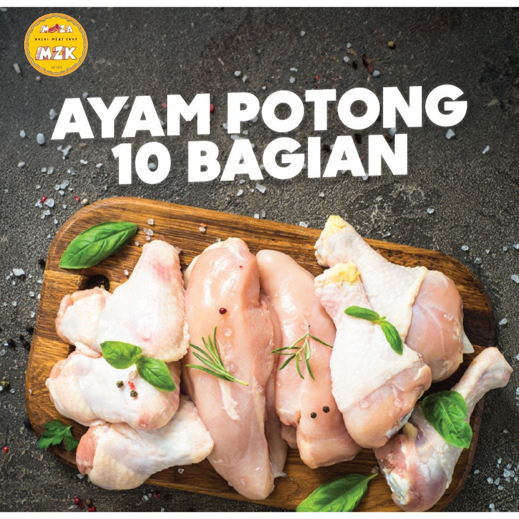 

Ayam Segar Potong 10 bagian