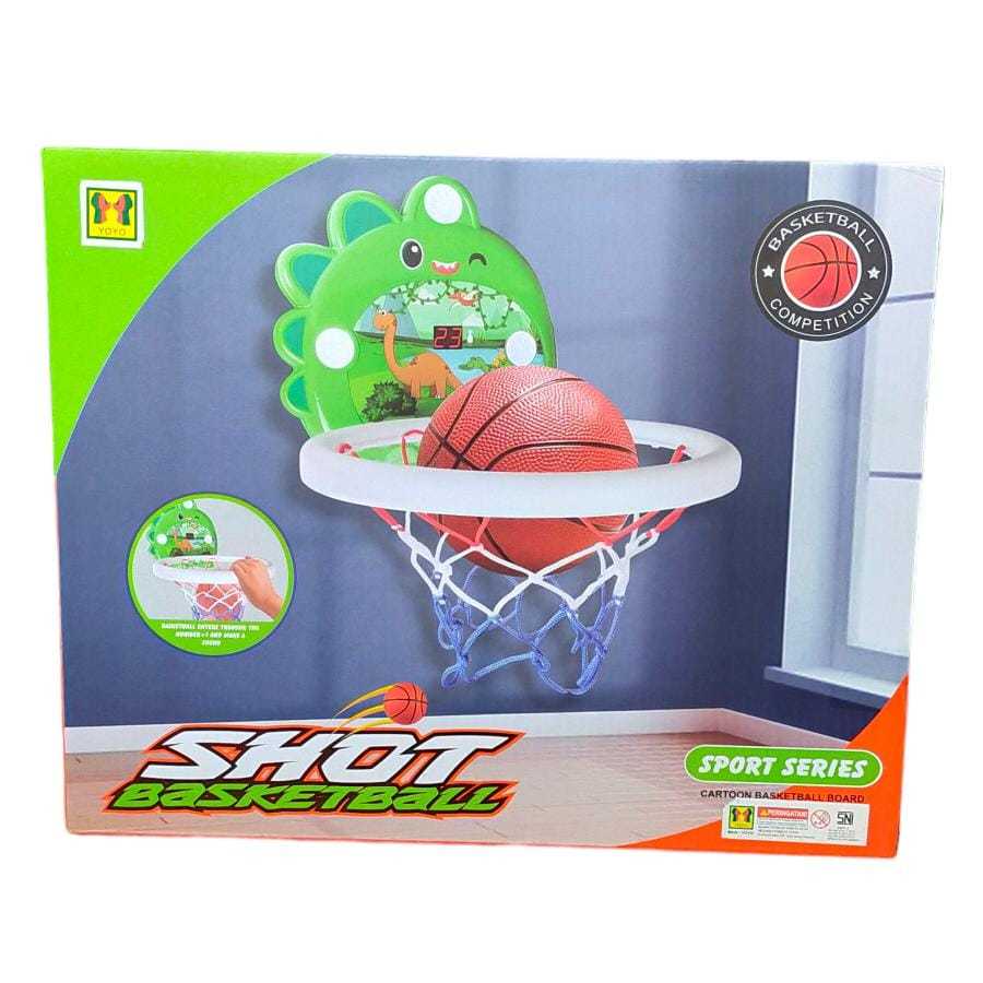 Shot Basketball ring basket
