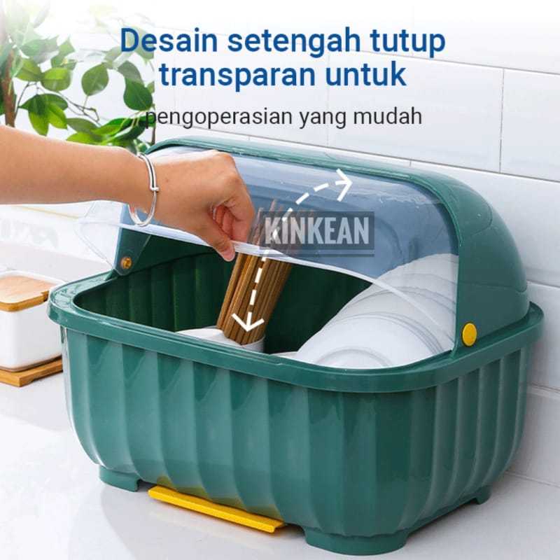 RB Rak Piring & Gelas Tutup - MeHaa