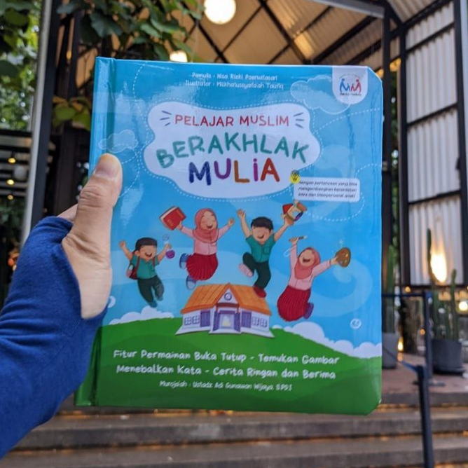 BONUS POSTER | Boardbook Pelajar Muslim Berakhlak Mulia Buku Anak Sekolah Mecca Medina Kids