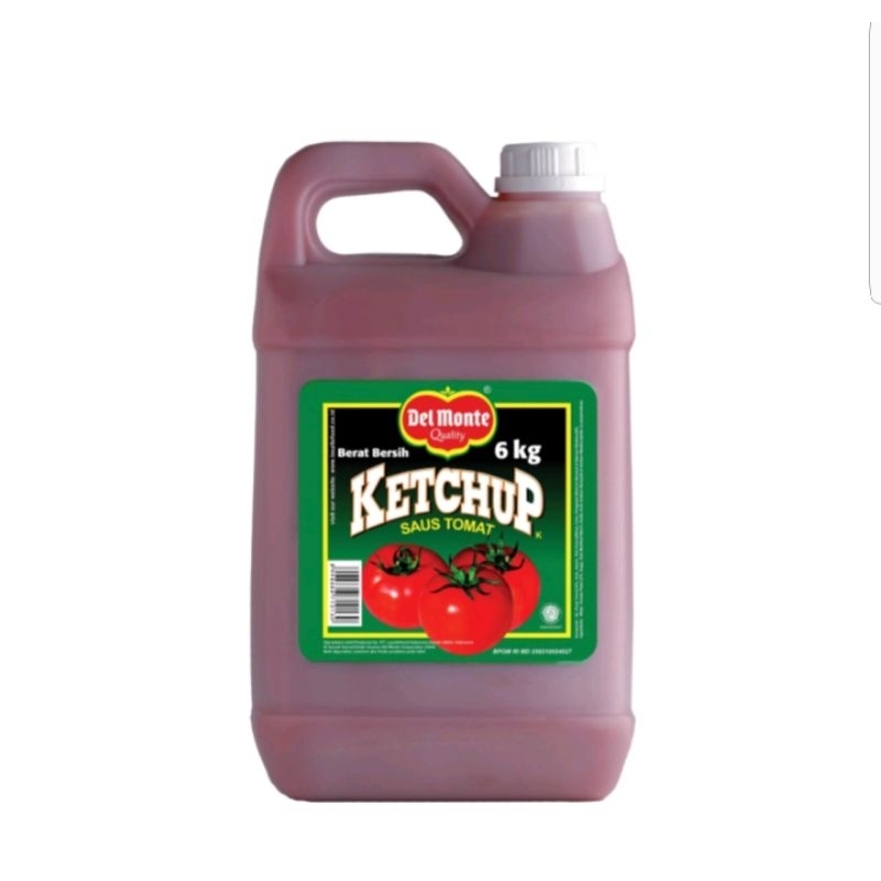 

Saus Tomat Del Monthe Jerigen 5,7 kg - Ketchup Galon