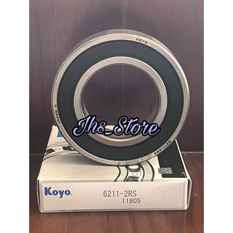 BEARING 6211 2RS KOYO LAHER 6211-2RS KOYO