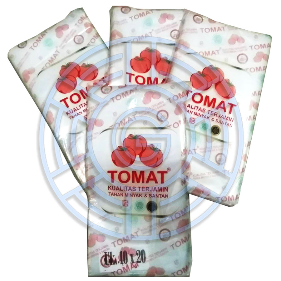 Paket 3 Kg Plastik PE Tomat Untuk Ikan Hias, Santan, Minyak, Gula, Kerupuk - Semua Ukuran