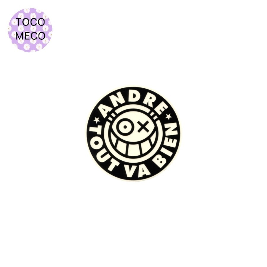 

sticker ANDRE SARAIVA tout vabien logo stiker street art graffiti