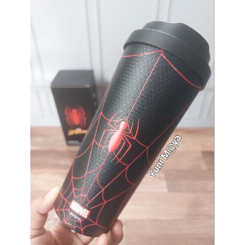 Locknlock One Touch Clip Tumbler Spiderman (Ready Stock)