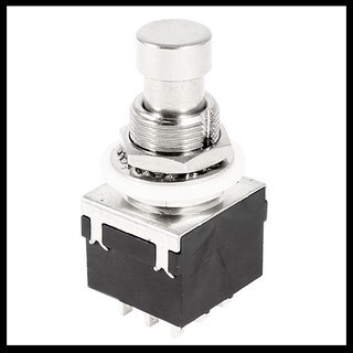 Switch Pedal Effects Foot Push 3PDT 9Pin True Bypass Black