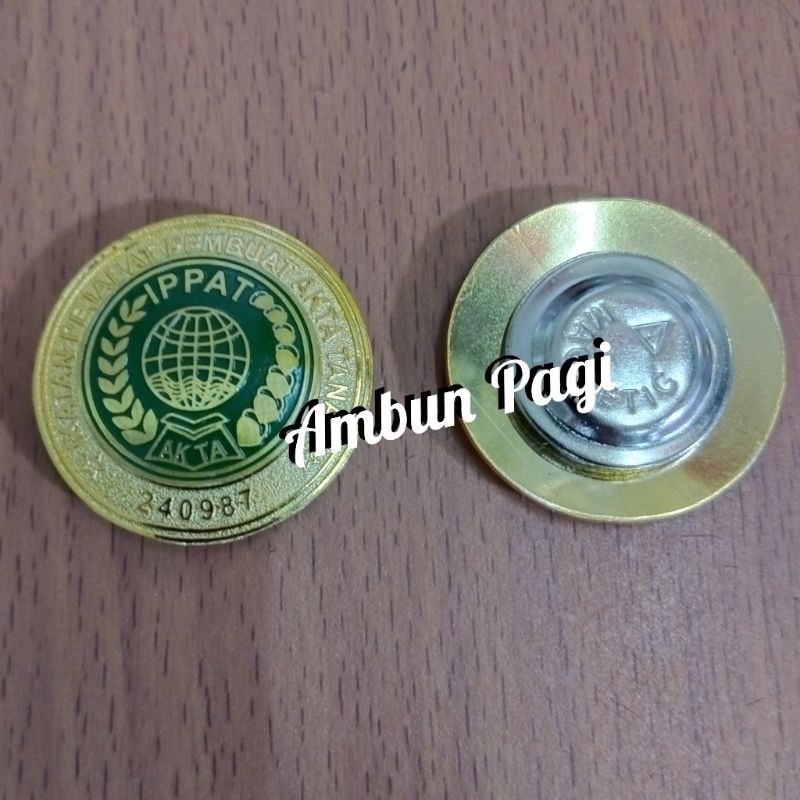 

best seller pin IPPAT(Ikatan Pejabat Pembuat Akta Tanah)-magnet ready stock