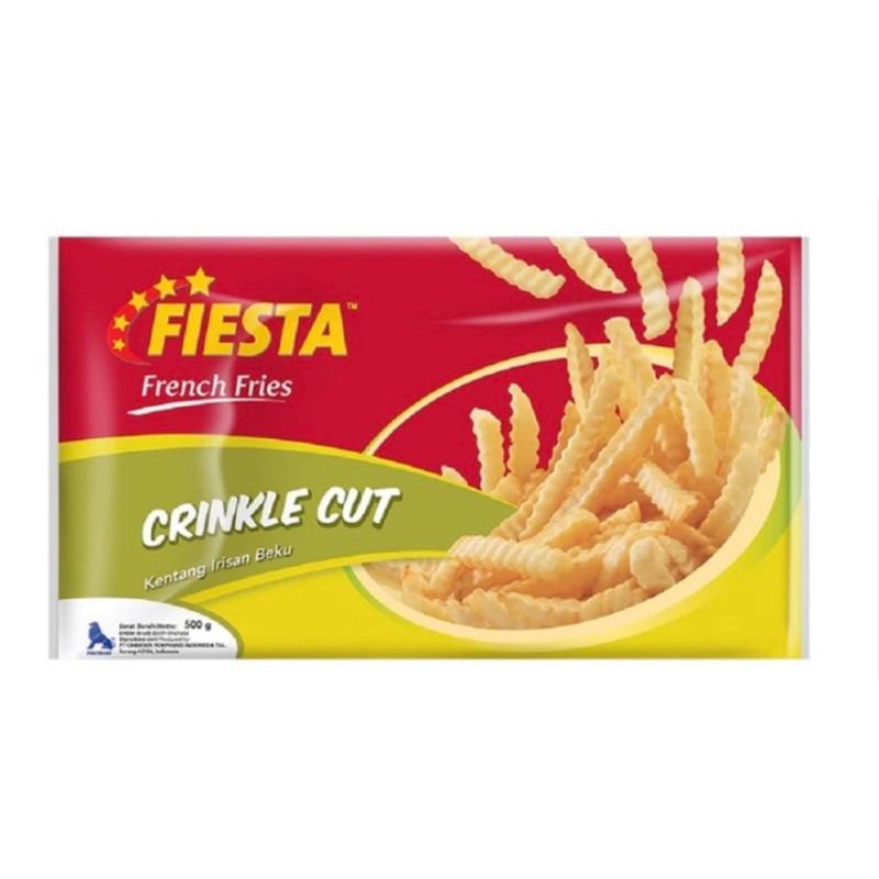 

fiesta kentang cringkel cut 500 gram