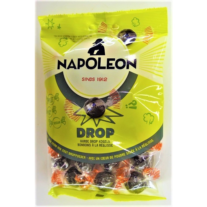 

Holland Napoleon Drop - Hard Licorice Ball