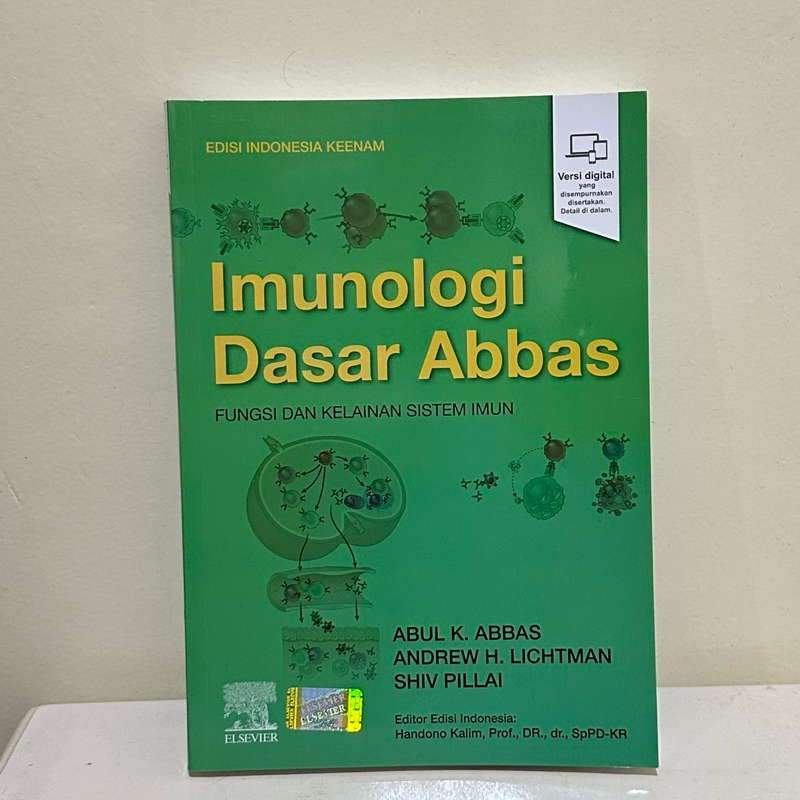 [Original] Buku Imunologi Dasar Abbas ~ Edisi 6