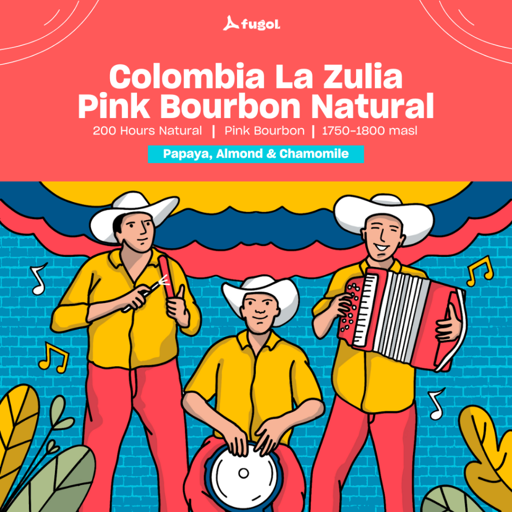 

Colombia La Zulia Pink Bourbon Natural Specialty Arabica Coffee Beans