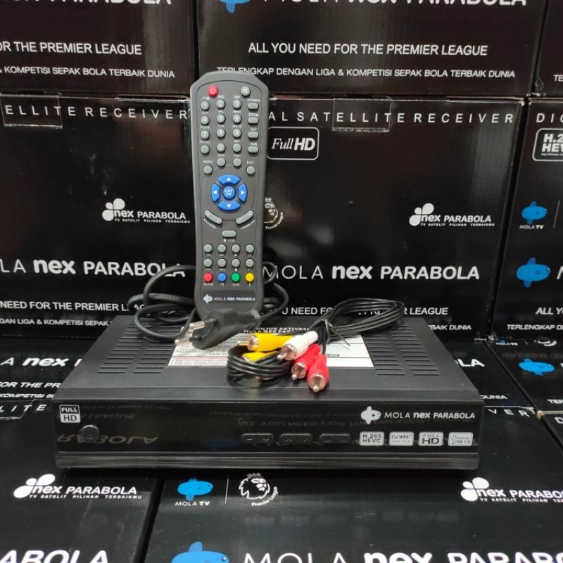Mola Nex Parabola HEVC - MPEG5 Full HD - Black - Limited Edition