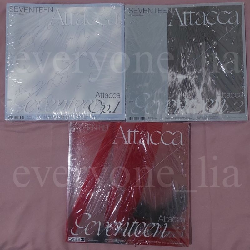 SEVENTEEN - Attacca 9th Mini Album Op.1, Op.2, Op.3