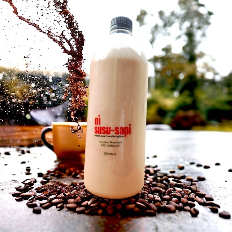 

Susu Sapi Fresh Milk Pasteurisasi Rasa Macchiato 1 Liter