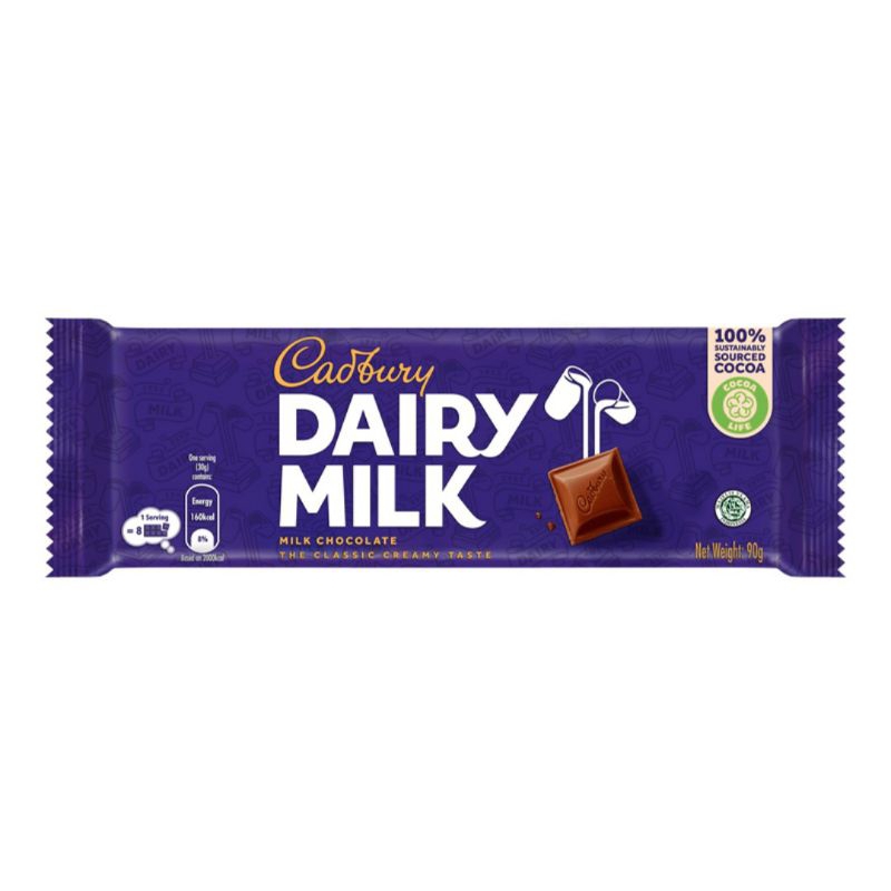

Cadbury Dairy Milk Chocolate 90 g