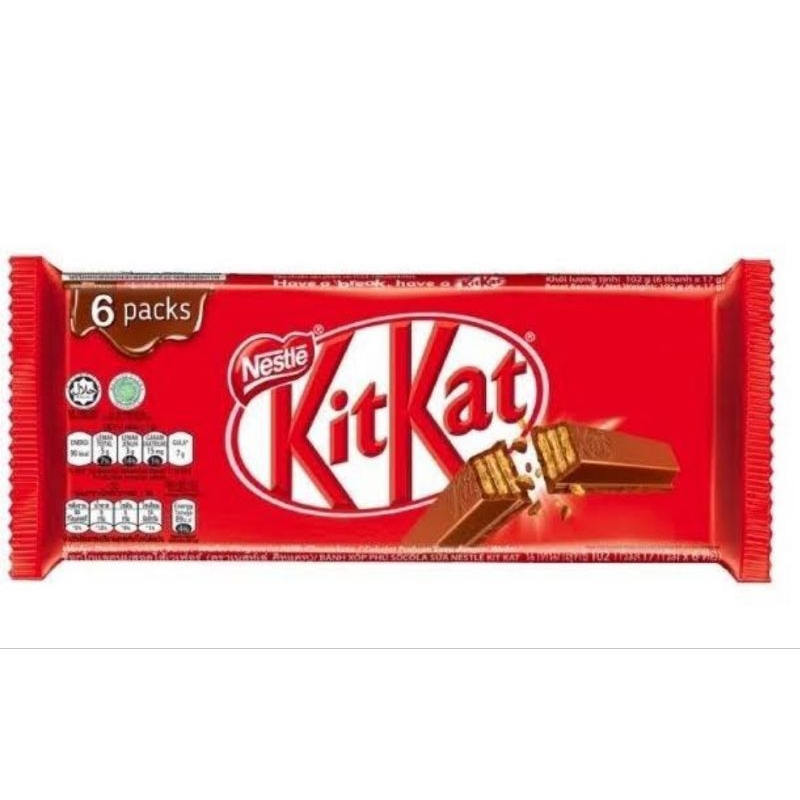 

KitKat Red 2F cokelat isi 6 x 17 g