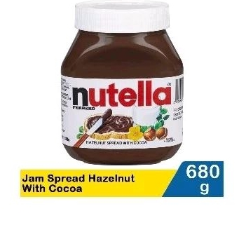 

nutella hazelnut jam chocolate 680gr