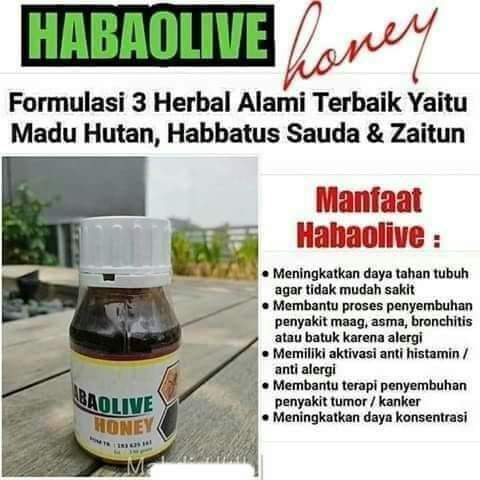 

Haba Olive Honey - Minuman Madu Untuk Daya Tahan Tubuh 100% ORIGINAL HWI !BPOM & MUI!