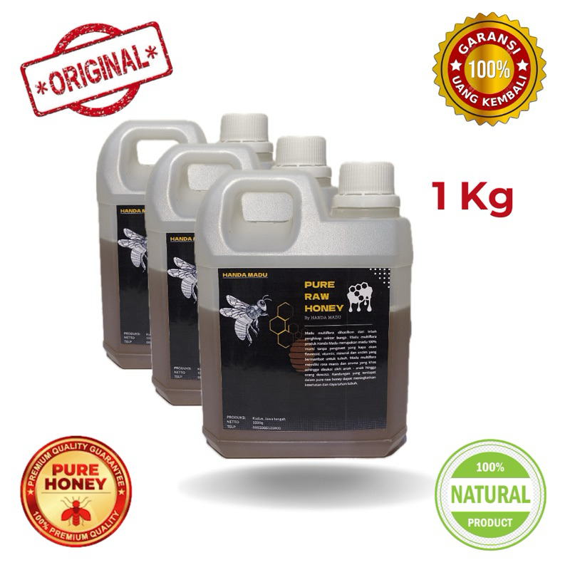 

Madu Murni Multiflora 1 kg 100% Asli Garansi Uang Kembali