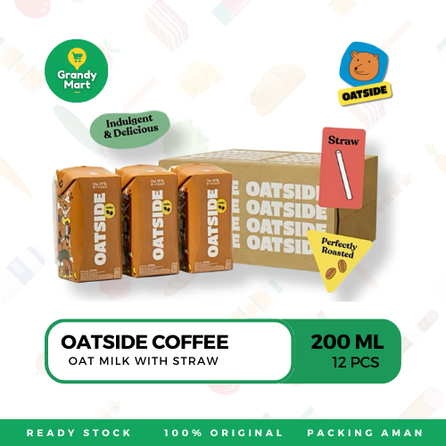 

Oatside Oat Milk Straw 200 ML ( 12 pcs ) - Coffee